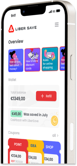 LiberSave app